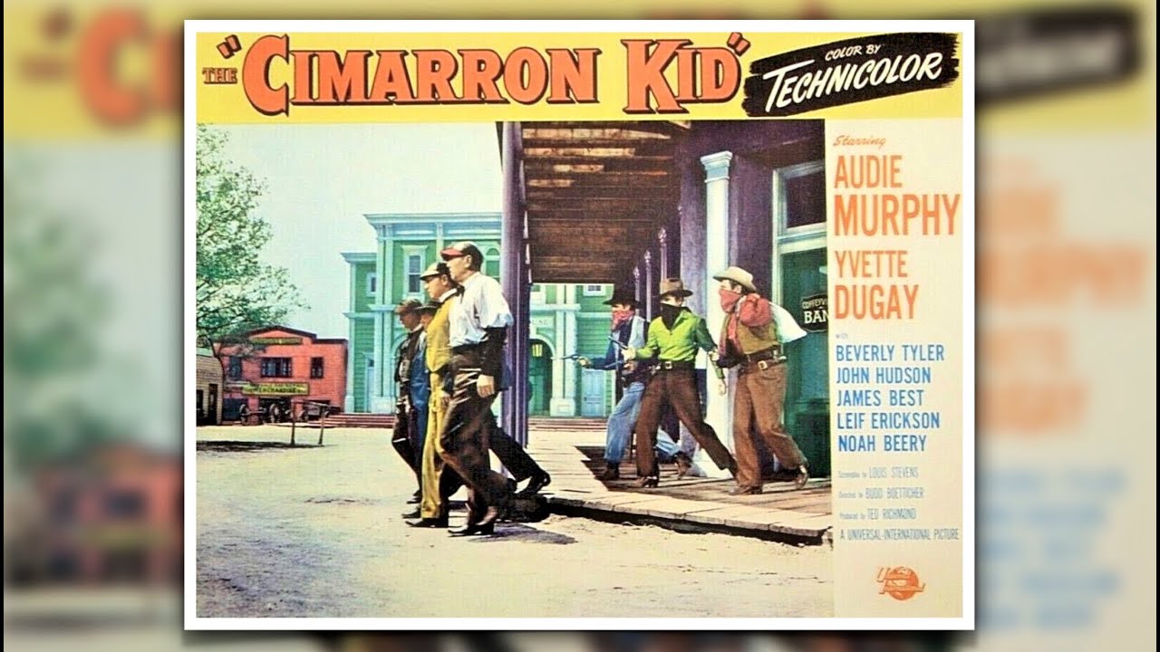 The Cimarron Kid Western 1952 Audie Murphy Beverly Tyler James Best