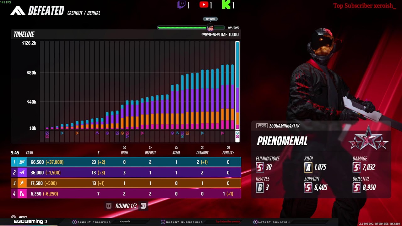 THE FINALS Season 9 Cashout Mode : )