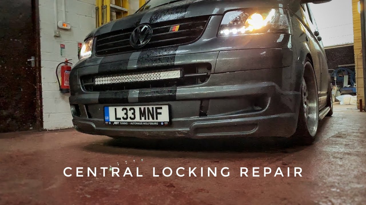 Vw Transporter T5 central locking repair