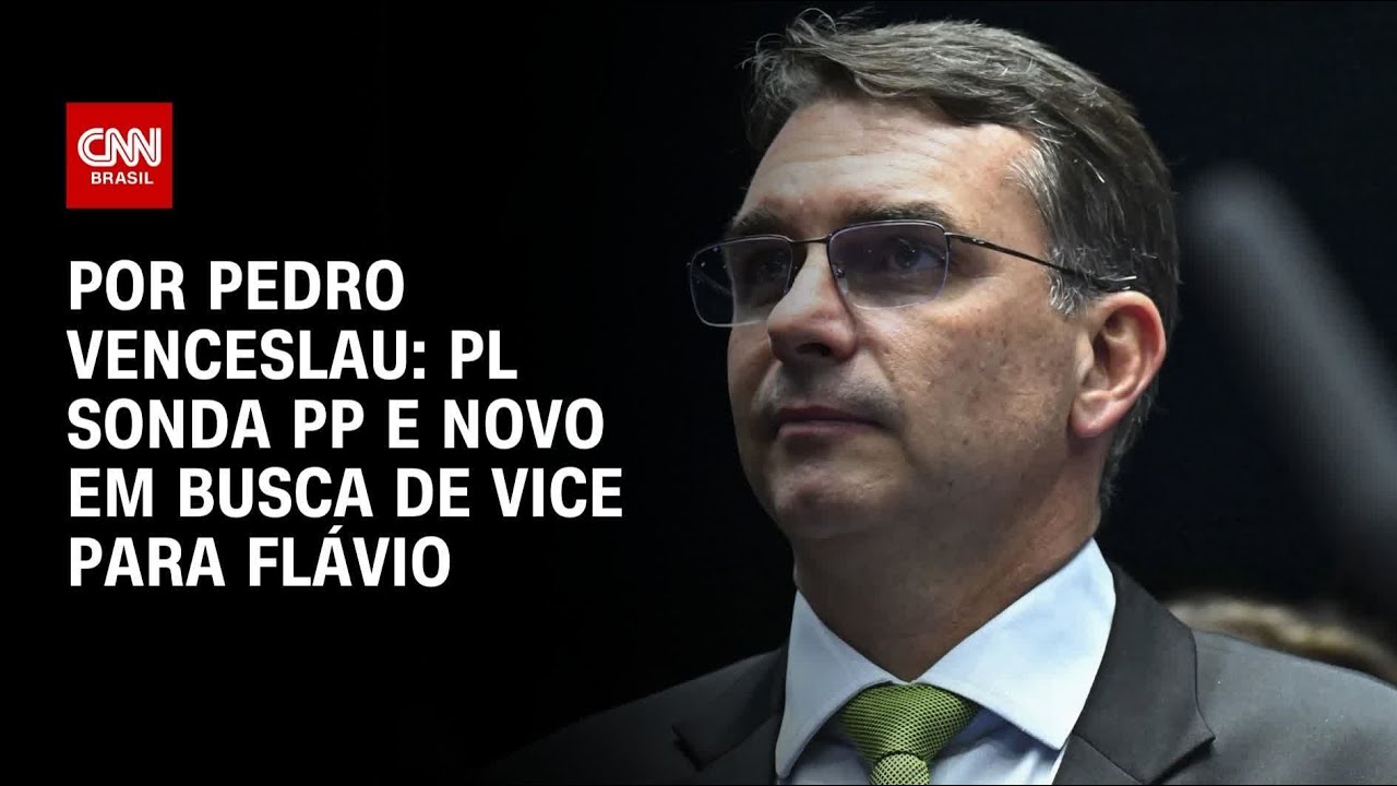 PL sonda PP e Novo em busca de vice para Flávio Bolsonaro | CNN 360°