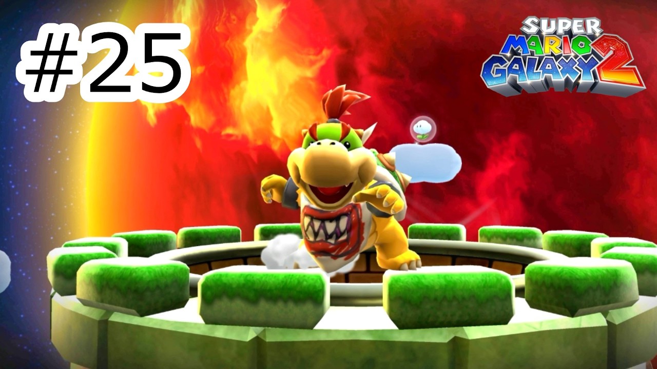 クッパjr.の逆襲！？クッパ城に残されたパワースター！！ #25 【スーパーマリオギャラクシー 2】