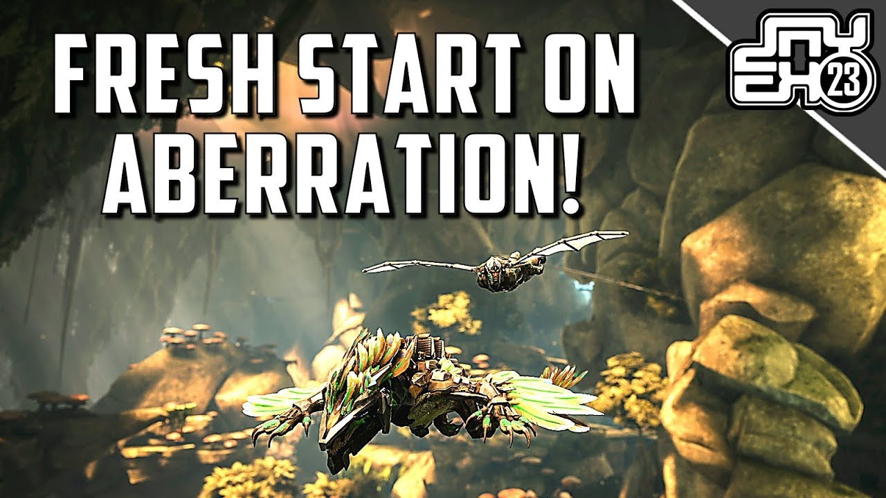 NEW START ON ABERRATION - MTS ARK PvP Server - Ep 1