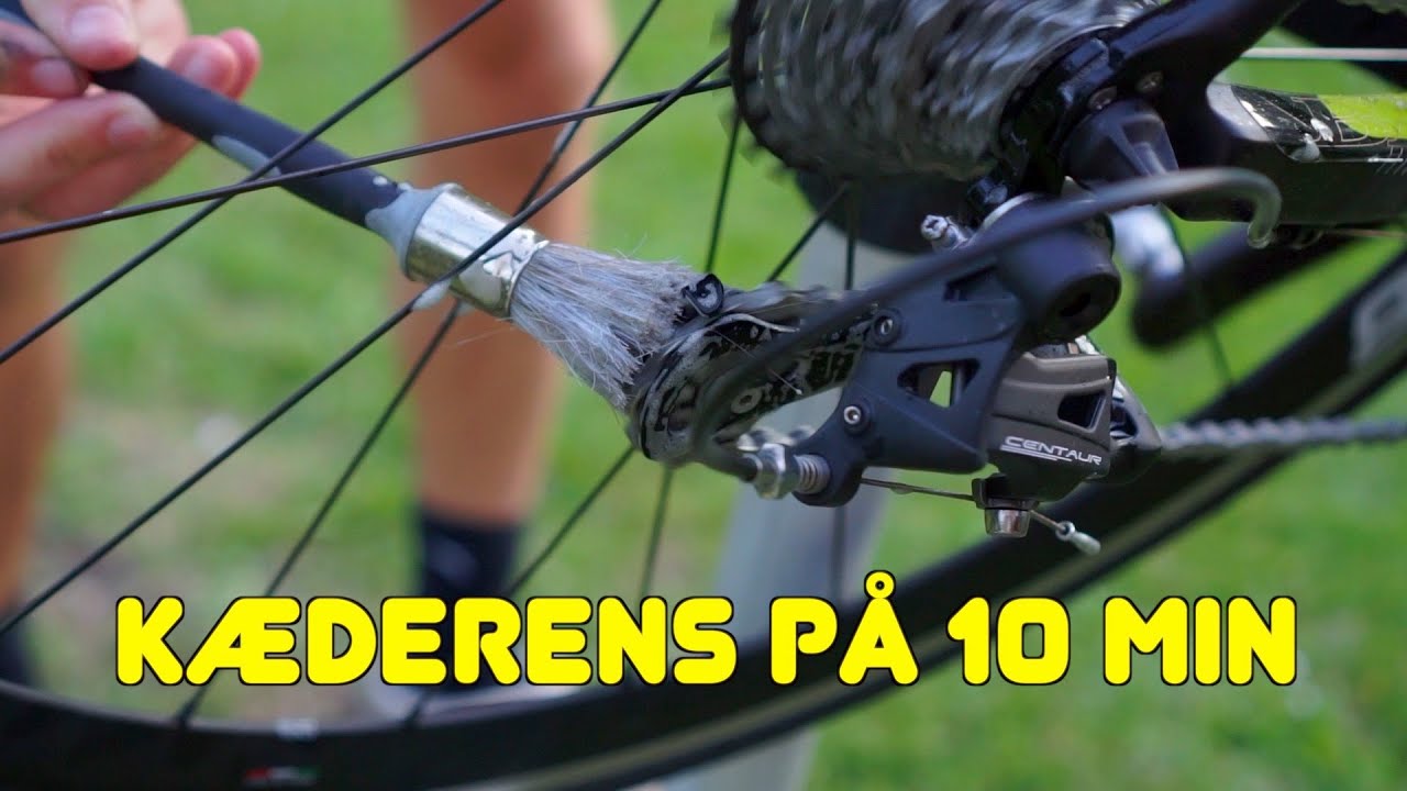 Sådan Renser & Vedligeholder Du Din Cykelkæde på 10min - Cykelservice guide