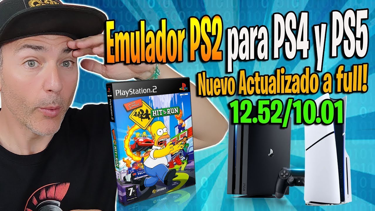 SUPERemulador de PS2 para PS5! Impresionante el Funcionamiento   Tutorial FÁCIL