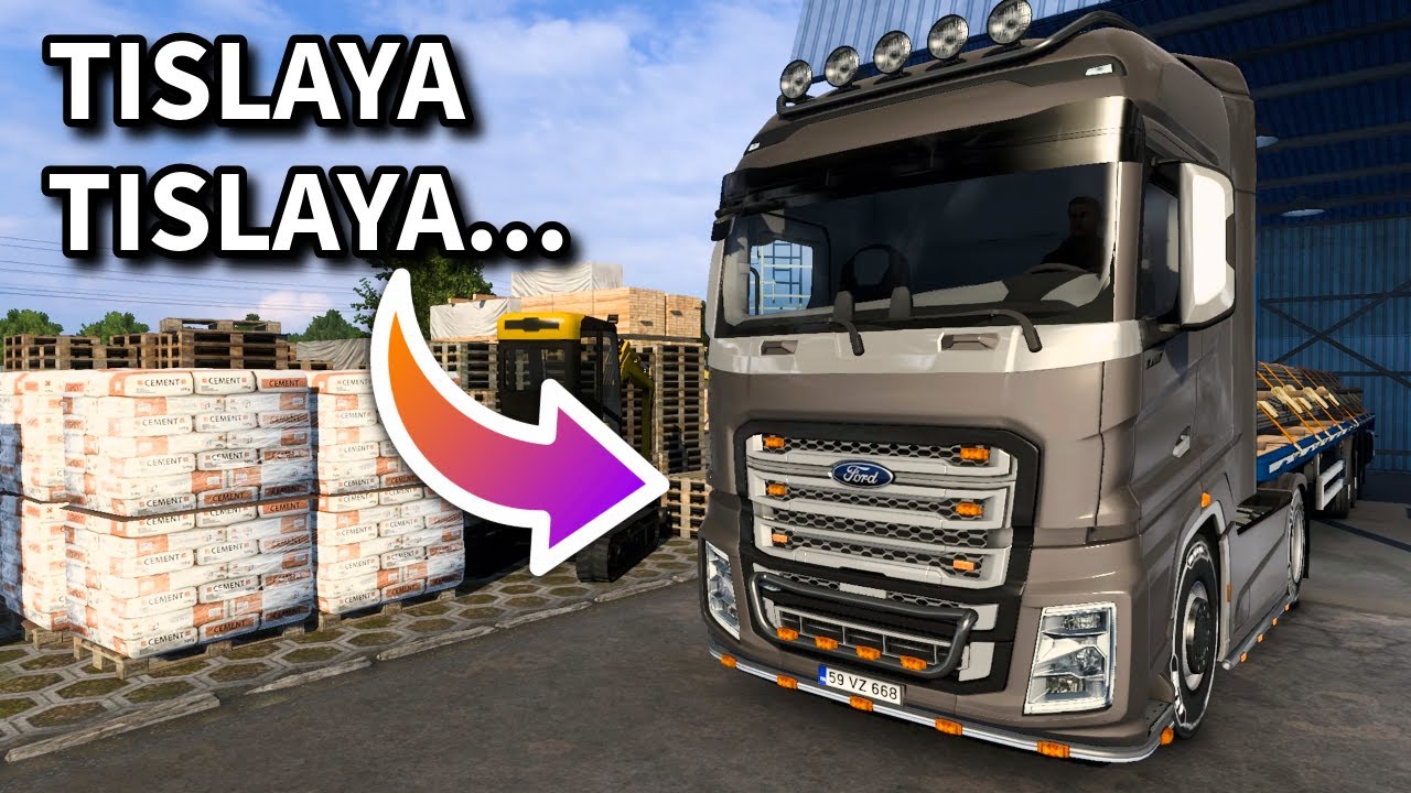 GERÇEKÇİ FİZİK MODU + FORD F MAX MOD | MACARİSTAN | ETS2 #ets2 #ets2mods