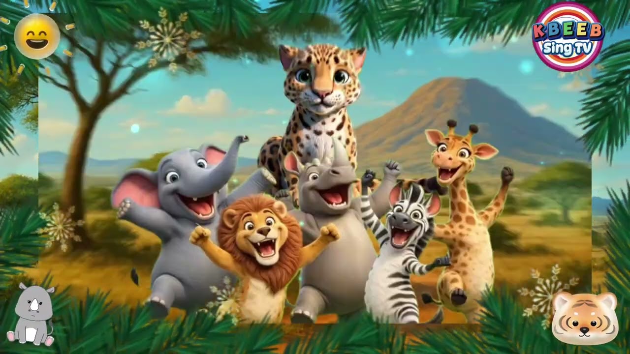 Lagu Lucu BINATANG AFRIKA Kbeeb
