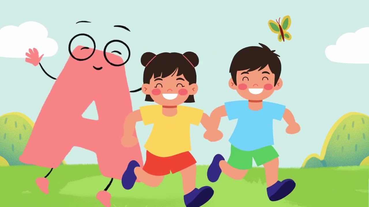 Letra A : Música Infantil Educativa 🎶/ Aprenda o Alfabeto Brincando