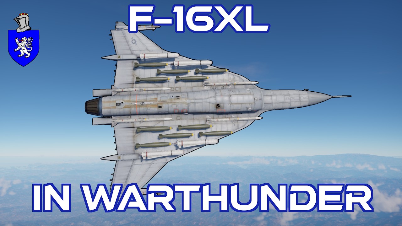 F-16XL в War Thunder: базовый обзор