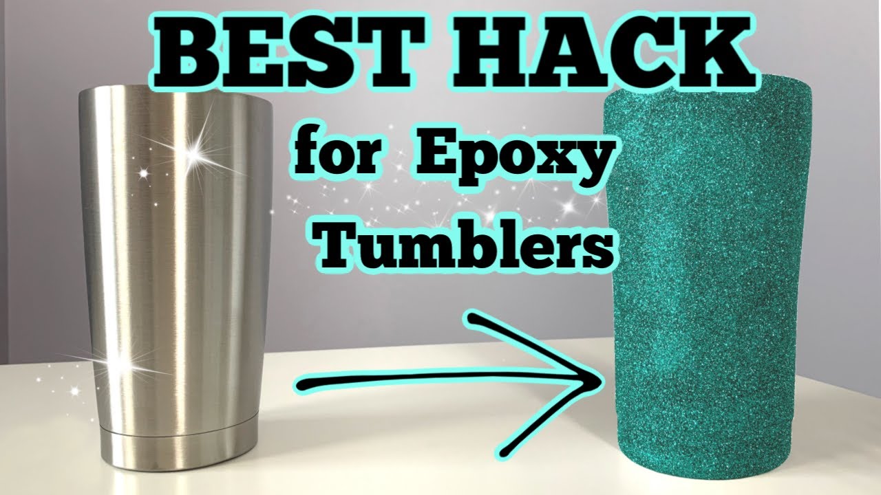 How to Prep a Tumbler for Epoxy and Glitter | DIY Epoxy Tumbler Series Start to Finish | Episode 1