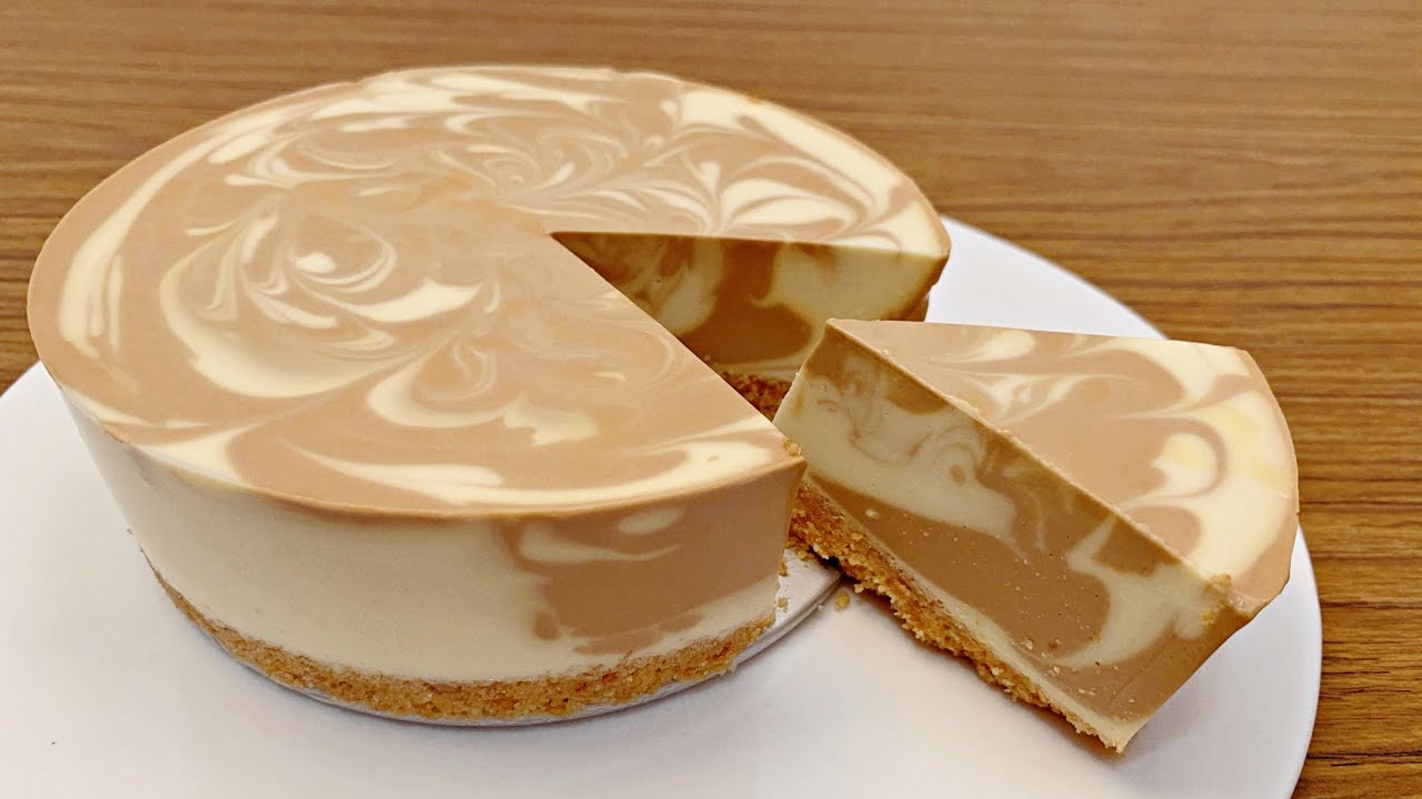 No Bake Coffee Cheesecake 免烤咖啡芝士蛋糕