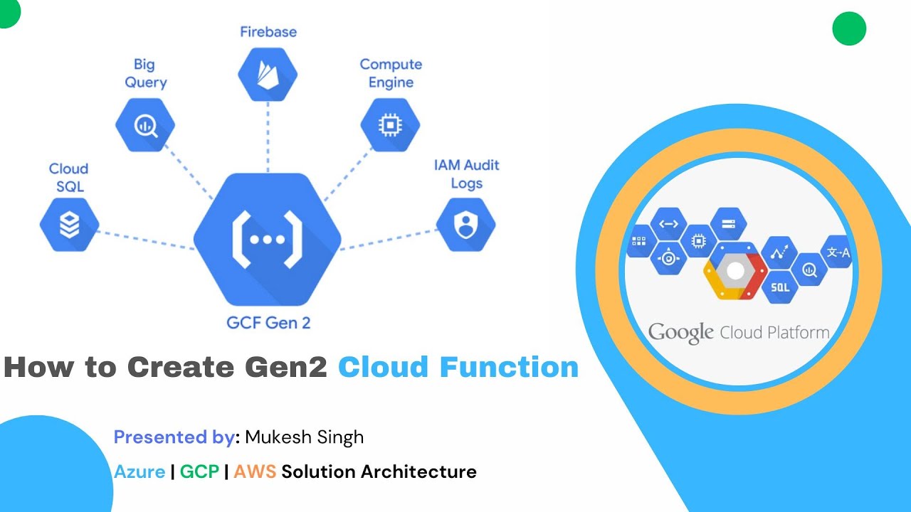 Google Cloud Platform - How to Create Gen2 Cloud Function
