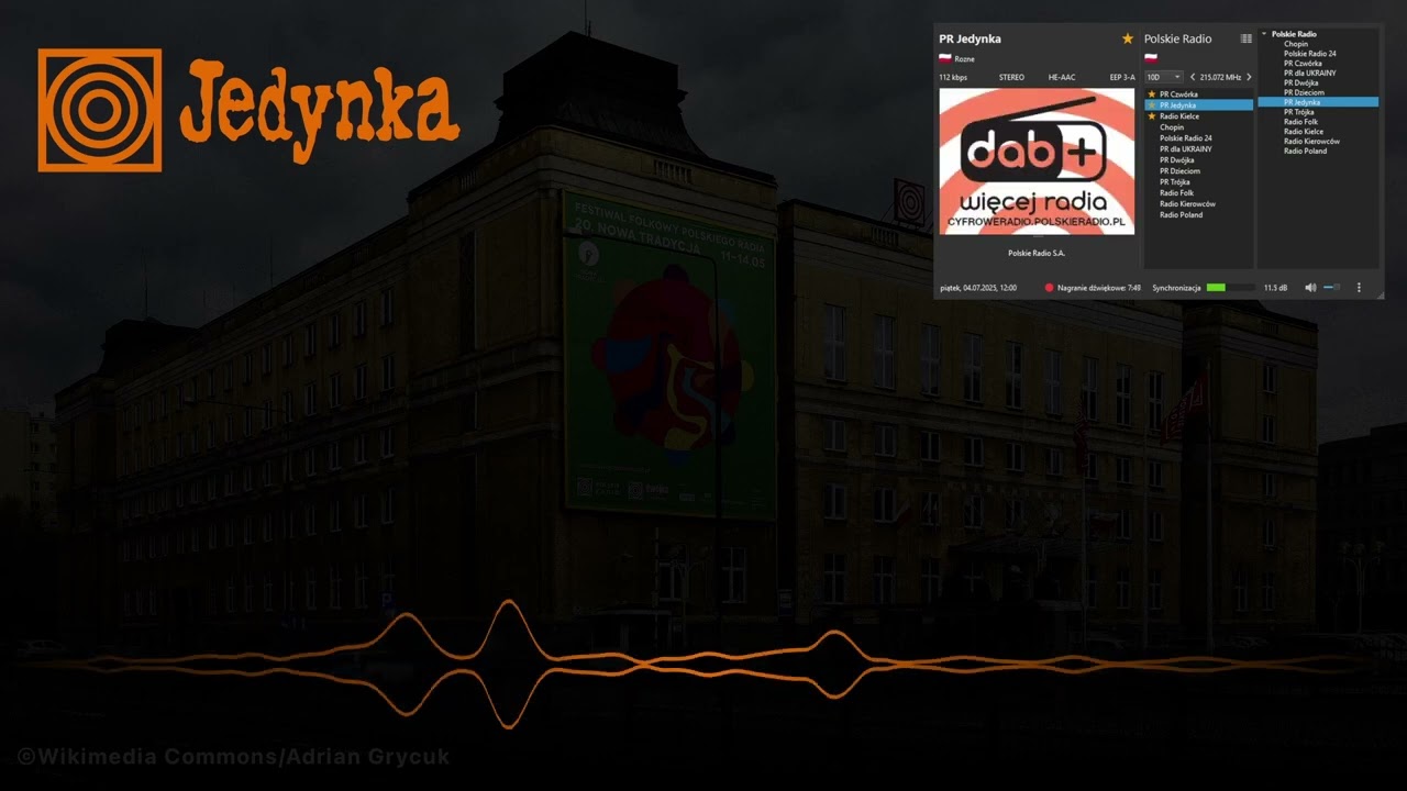 Polskie Radio Jedynka - fragment emisji (4.07.2025)