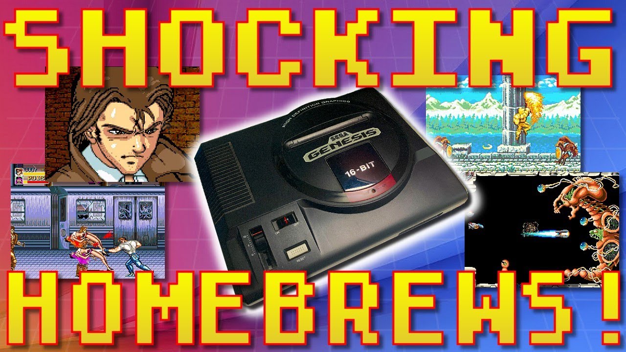 Шокирующие самодельные игры для Sega Genesis лучше коммерческих релизов!!!