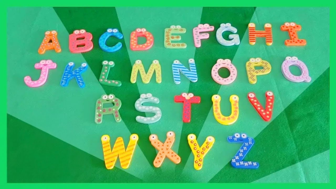 Apprendre l'ALPHABET avec des oeufs surprises de couleurs -  Touni -Titounis