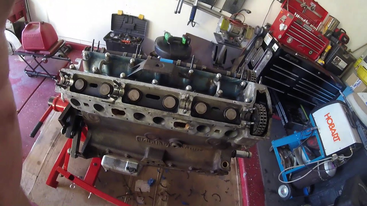 Ремонт двигателя Jaguar MKII, часть 2