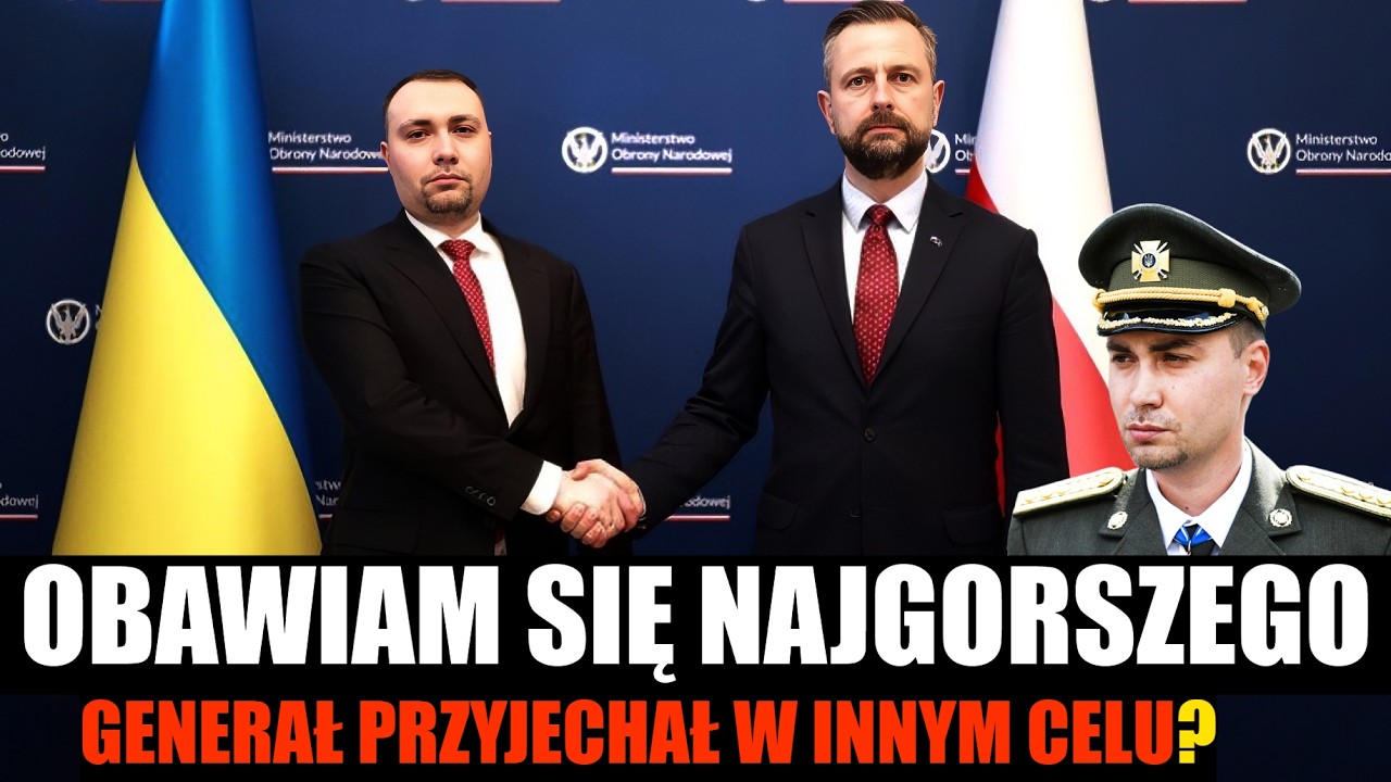 Kim jest Kyryło Budanow i po co przyjechał do Polski?