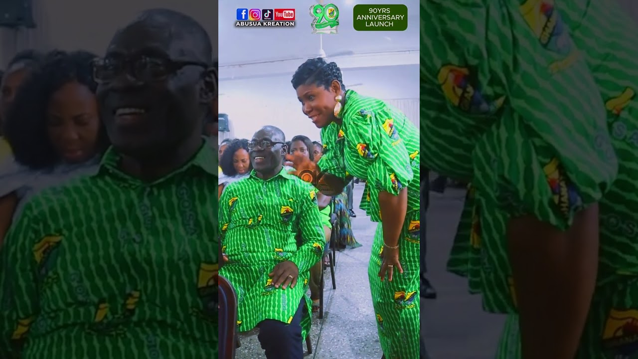 GOSANS PRESENT AT GHANATA 90TH ANNIVERSARY LAUNCH AND UNVEILING OF LOGO AT OSU EBENEZER HALL