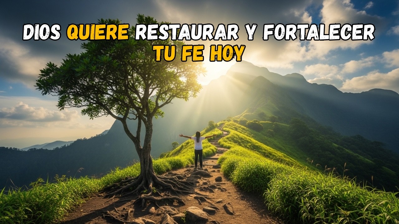 ORACIÓN DE LA TARDE: DIOS Quiere Restaurar y Fortalecer Tu Fe Hoy.