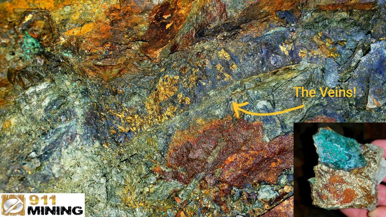 Amazing New High Grade Gold, Silver & Copper Mineral Deposit Found!