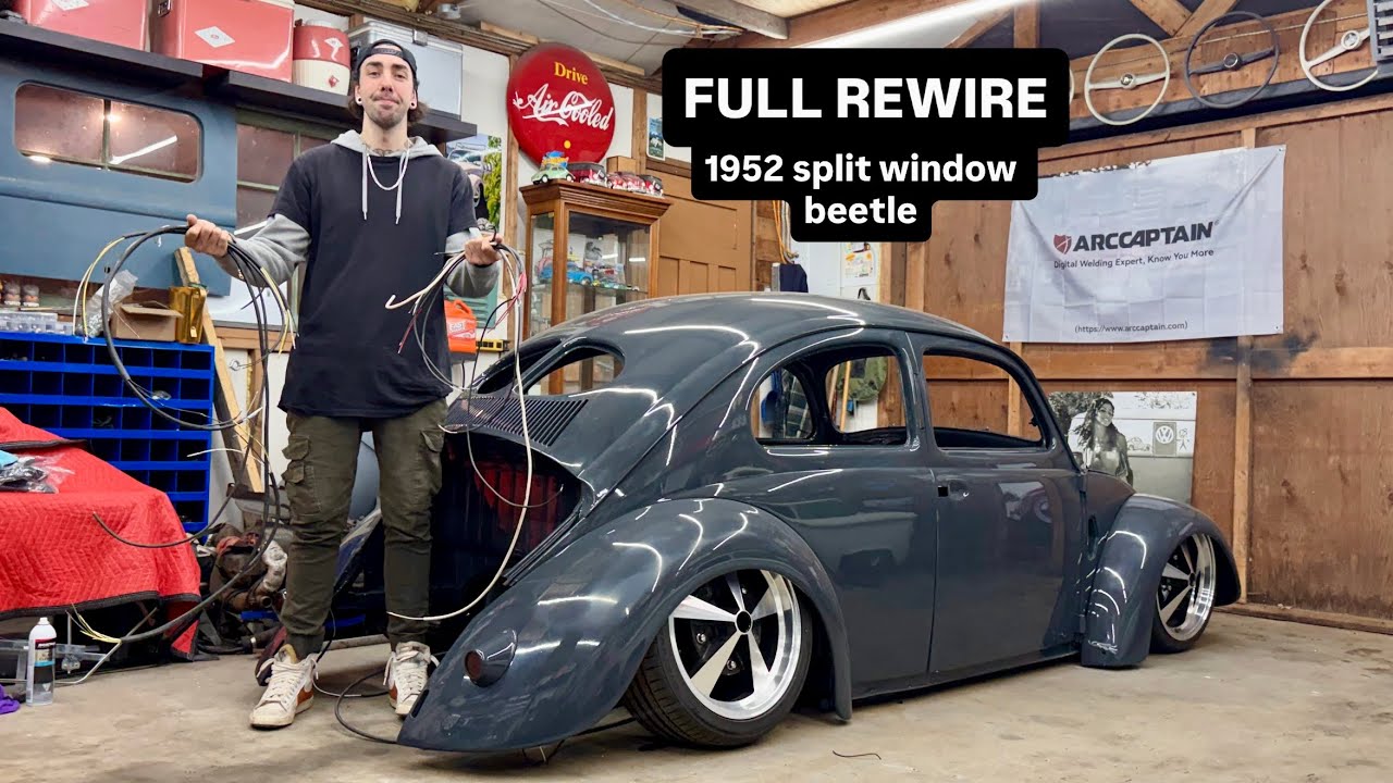 BRINGING MY 1952 VW BEETLE BACK TO LIFE WITH ALL NEW WIRING!