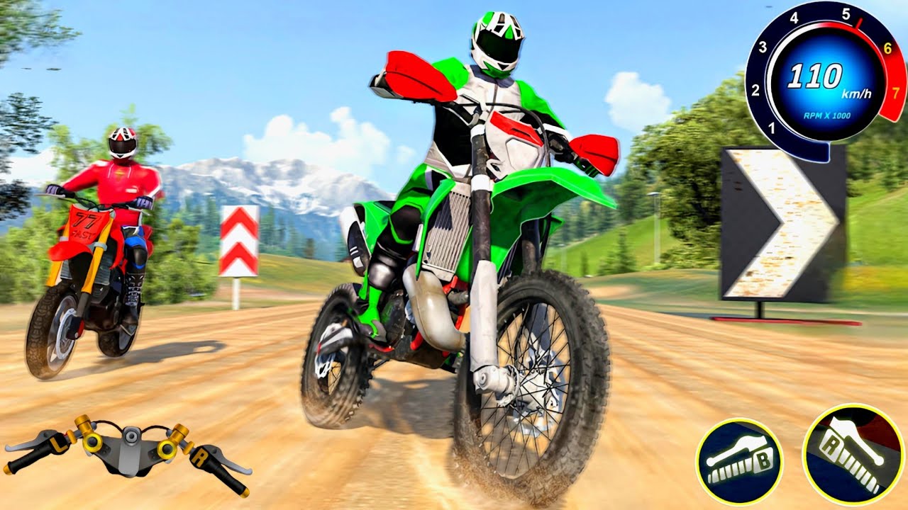 Motocross Dirt Bike Offroad Stunt Racing 3D - MX vs ATV Legends Bike Stunt - PC GamePlay #27