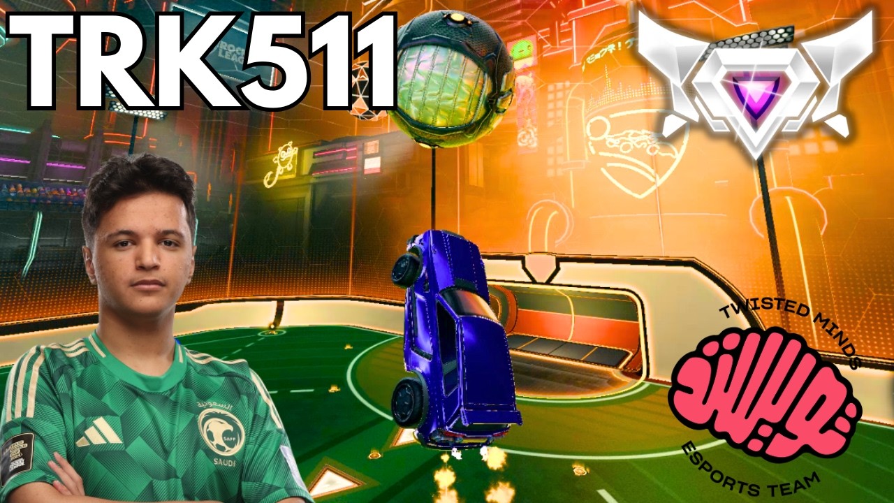 TRK511 is UNSTOPPABLE in Rocket League! (SSL 2v2) 🏆