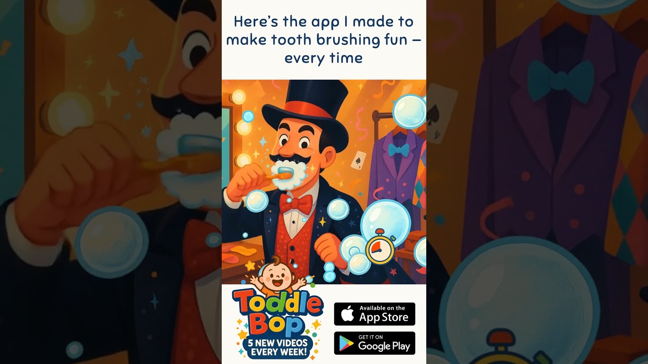 Brush Your Teeth Like A Magician | Parent-Led Timer