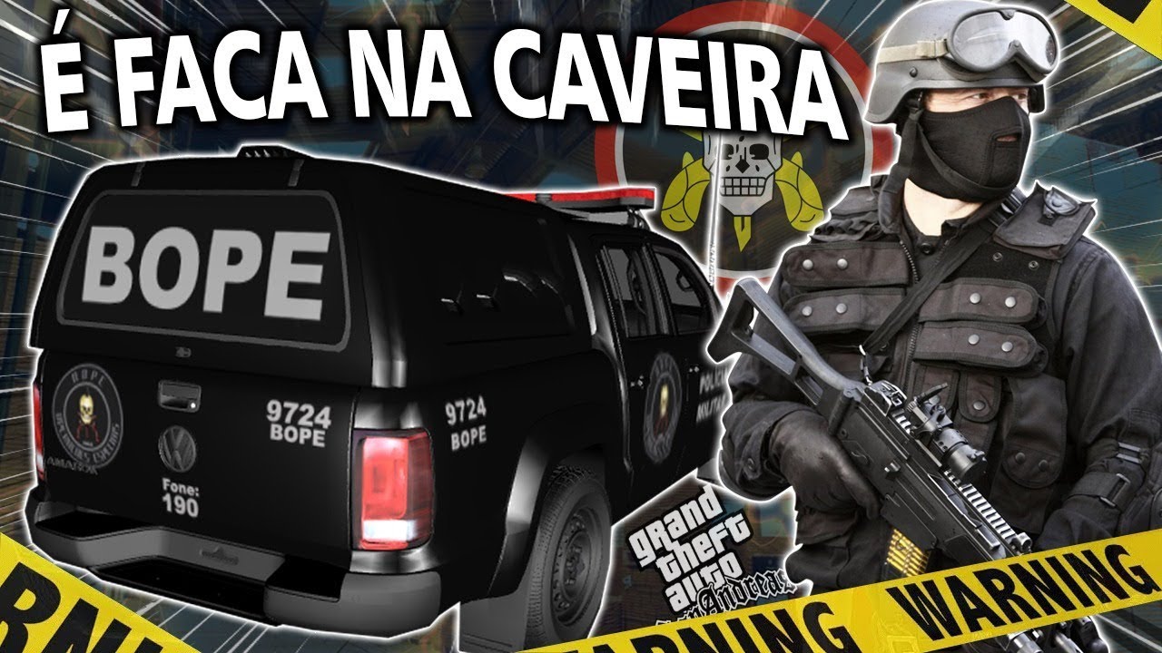 GTA MTA ROLEPLAY | COM O BOPE NÃO TEM CONVERSA