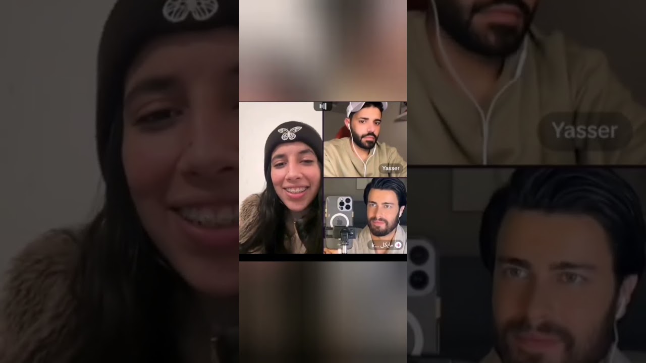 شيماء و ياسر يسور و مصائب القستات العشوائية Chaimaa Jaber Yasser