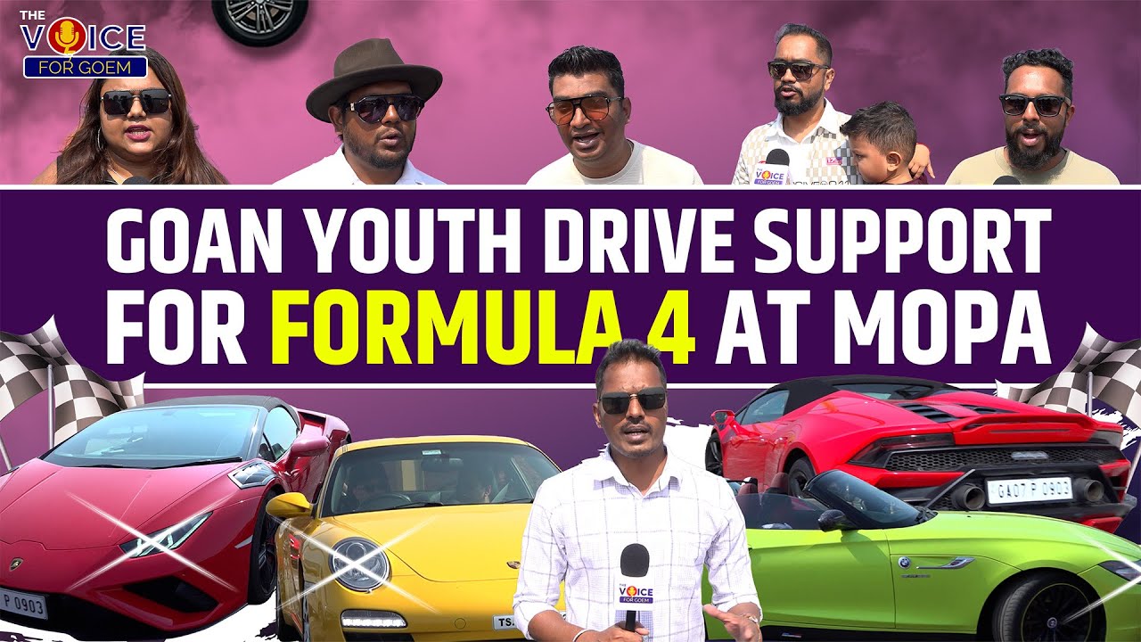 Goan Youth Drive Support for Formula 4 At Mopa