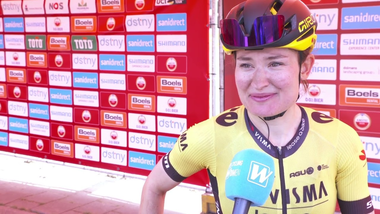 Eva van Agt post race interview AGR