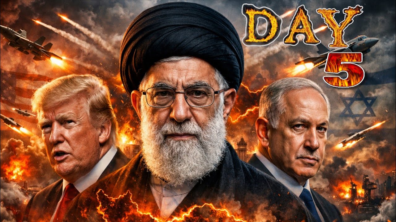 Iran Par America Israel Ka Bada Hamla, Middle East Mein Jang Aur Tez Day 5