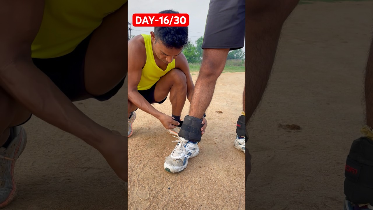 DAY-16/30 || 1600 METERS की तैयारी 🇮🇳BEGINNER TRAINING ✅ #army #1600m #day16