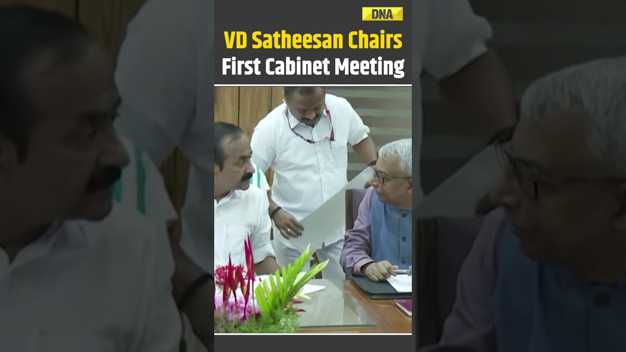Kerala News: Kerala CM VD Satheesan Holds First Cabinet Meeting After Swearing-In | Kerala CM