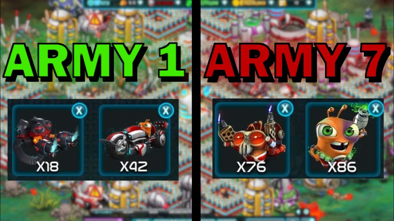 If I destroy a base, I use a weaker army - Galaxy Life