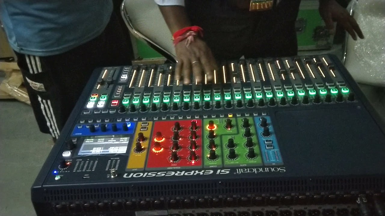 Si Expression 3 |32Channel Digital Mixer|Detail in hindi Testing Phantom #Soundcraft #Testing #EQ #q