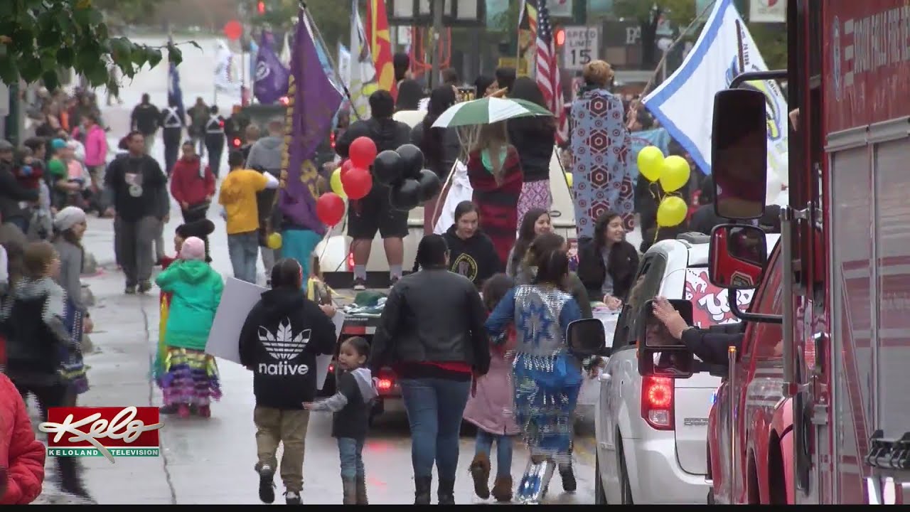 2nd Annual Native American Day parade in Sioux Falls Monday