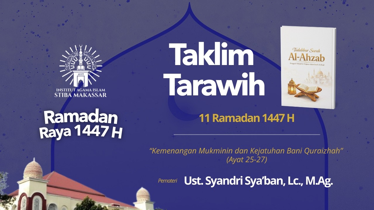 TAKLIM TARAWIH 11 Ramadan 1447 H