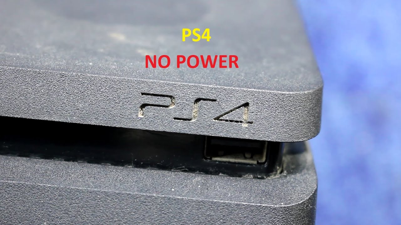 إصلاح كونسول ألعاب بلايستيشن 4 فاصل باور PS4 NO POWER