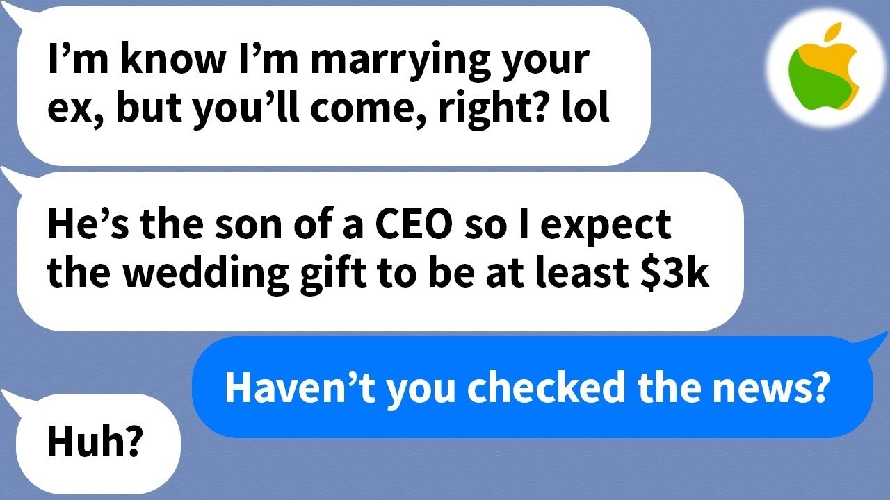 【Apple】 My sister stole my fianc&eacute; and invited me to their wedding. But...
