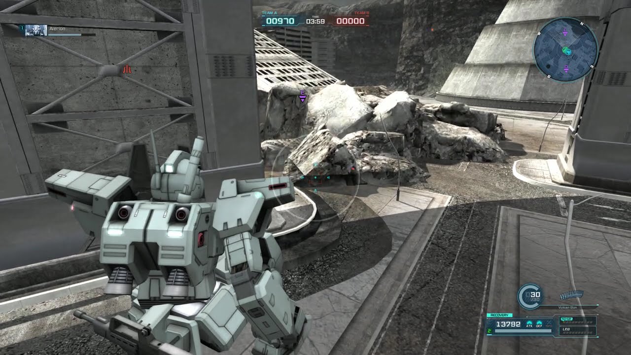 MOBILE SUIT GUNDAM BATTLE OPERATION 2 GM Custom