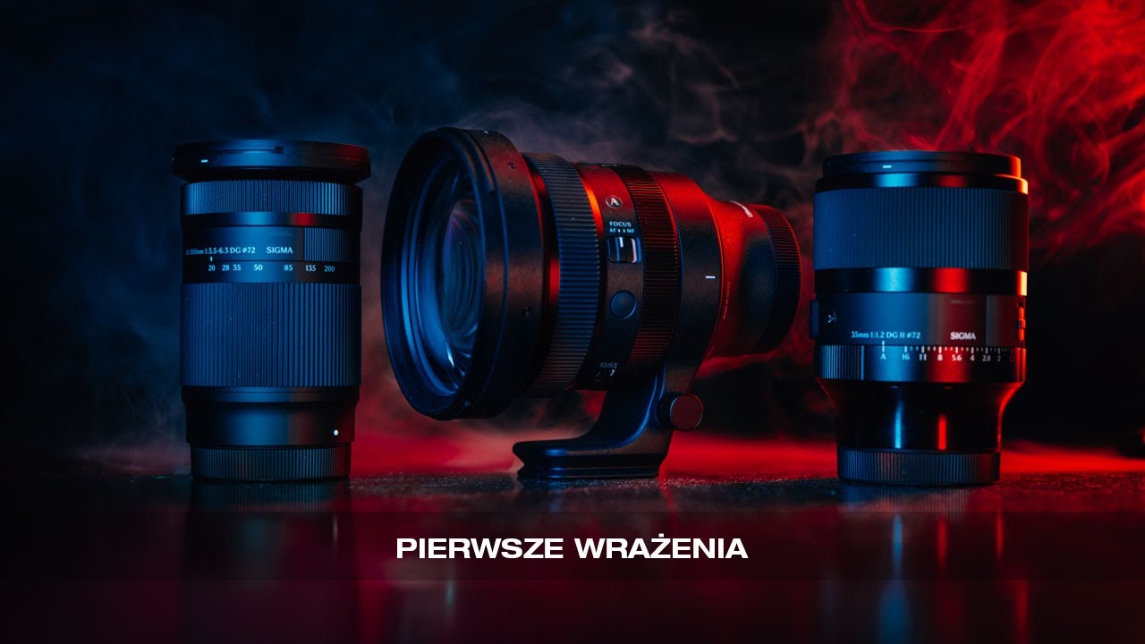 Nowe Obiektywy Sigma | 20-200mm, 135mm f/1.4 i 35mm f/1.2 (L-Mount Lumix)