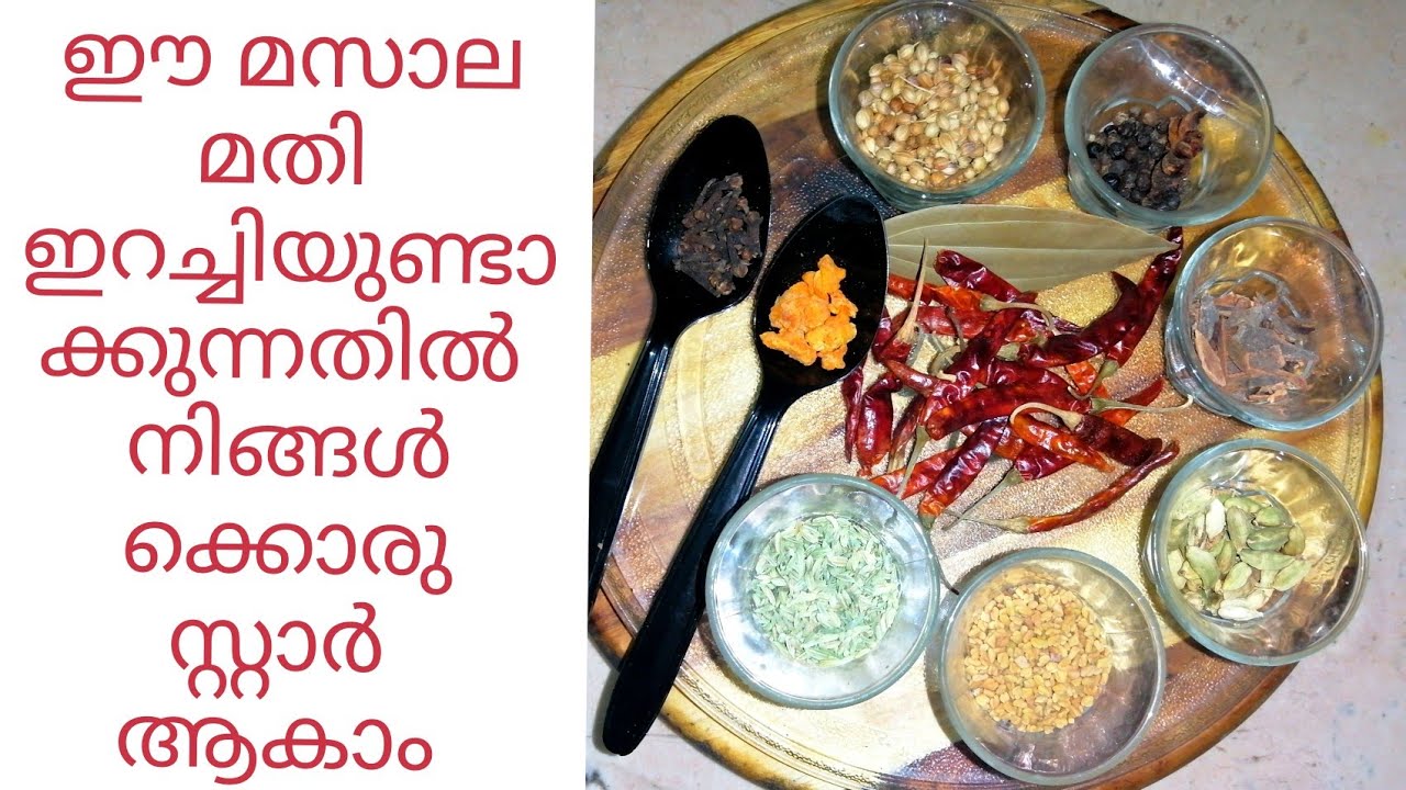 Meat Masala/ഇറച്ചി മസാല//Home made meat masala/Sis petals.