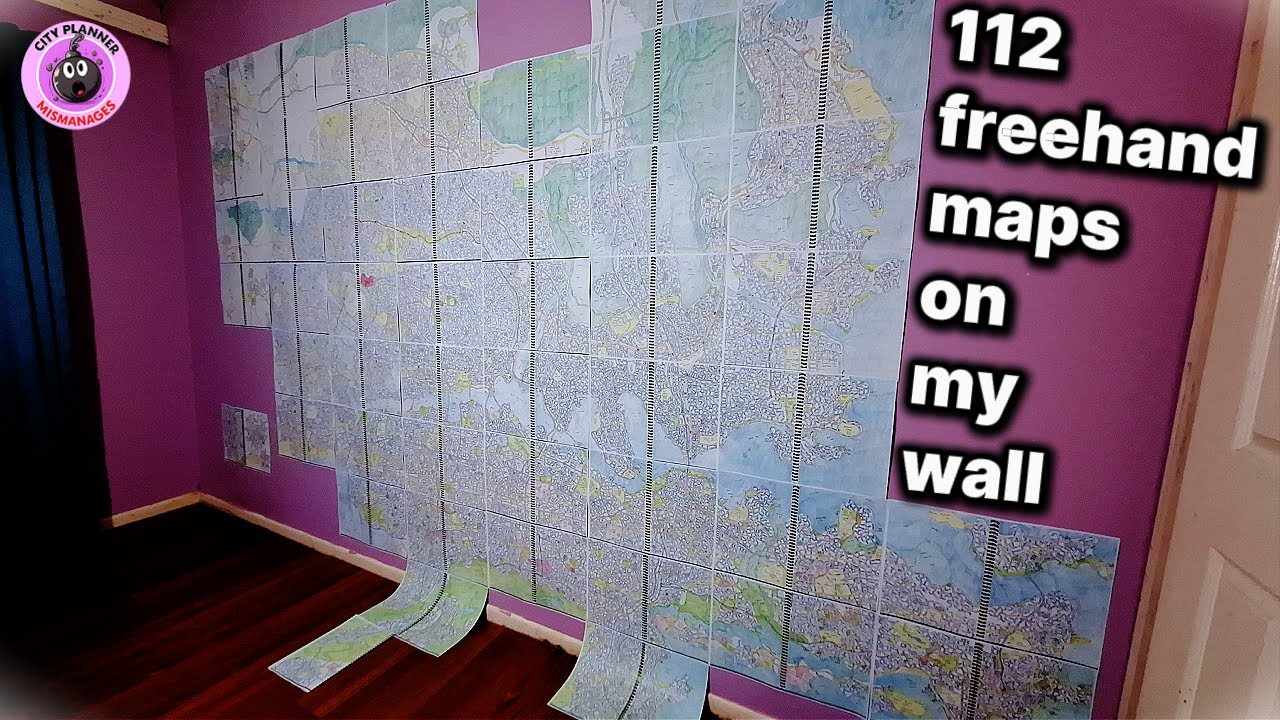 A 5 Million Person City Covering My Bedroom