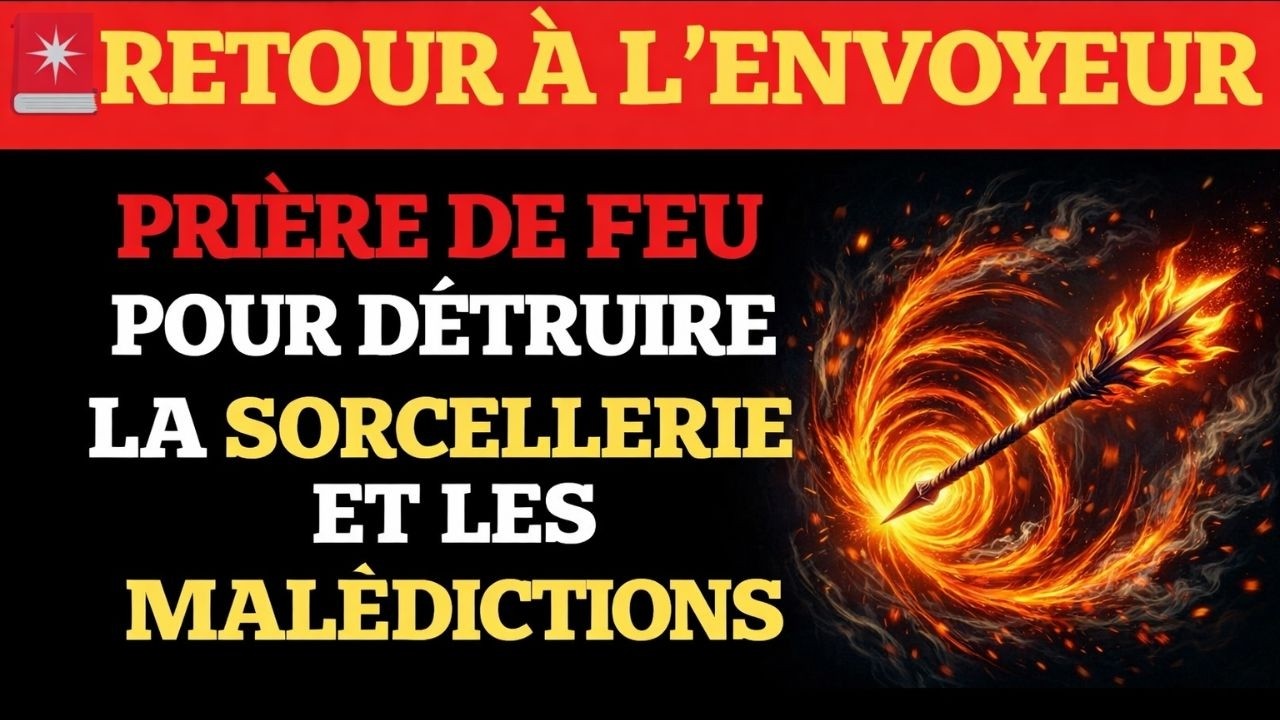 🔥 PRIÈRE PUISSANTE CONTRE L’OPPRESSION – RETOUR A L'ENVOYEUR