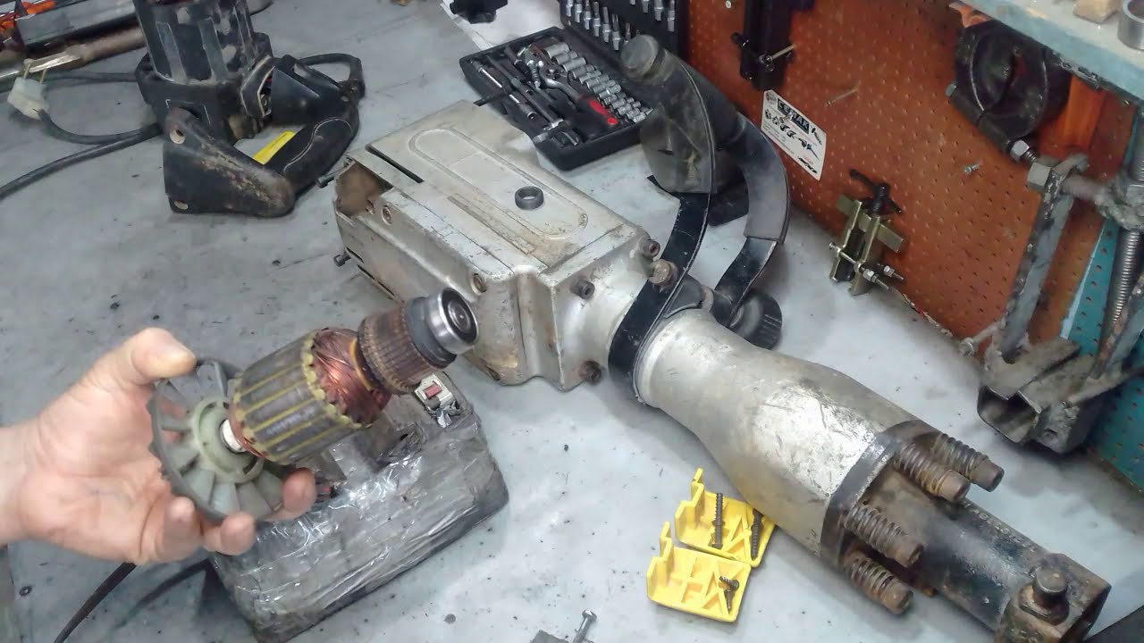 CESAR CEMAK MARTELETE DEMOLIDOR 25KL CHINA TOOLS TESTE DE MOTOR VÍDEO 1