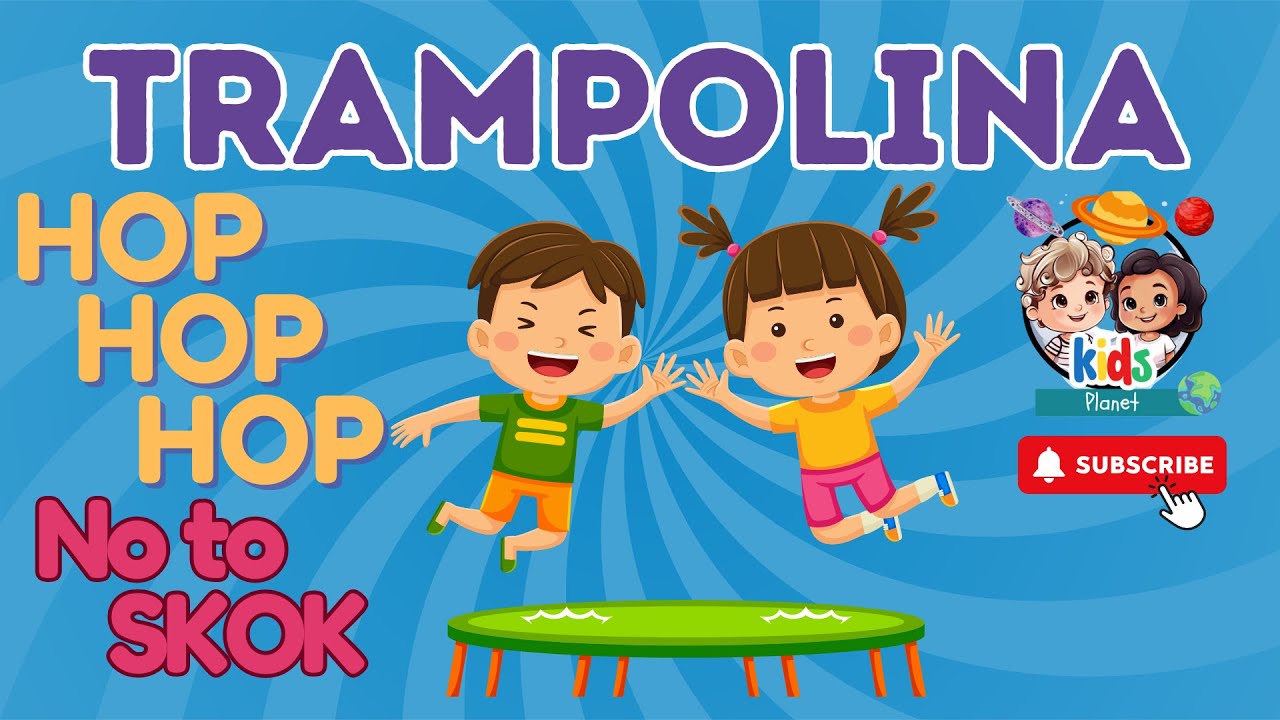 TRAMPOLINA - Piosenki dla dzieci #KidsPlanet ⭐️⭐️