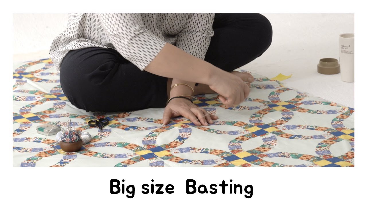 [오영실의 퀼트이야기]  #18. Big size basting