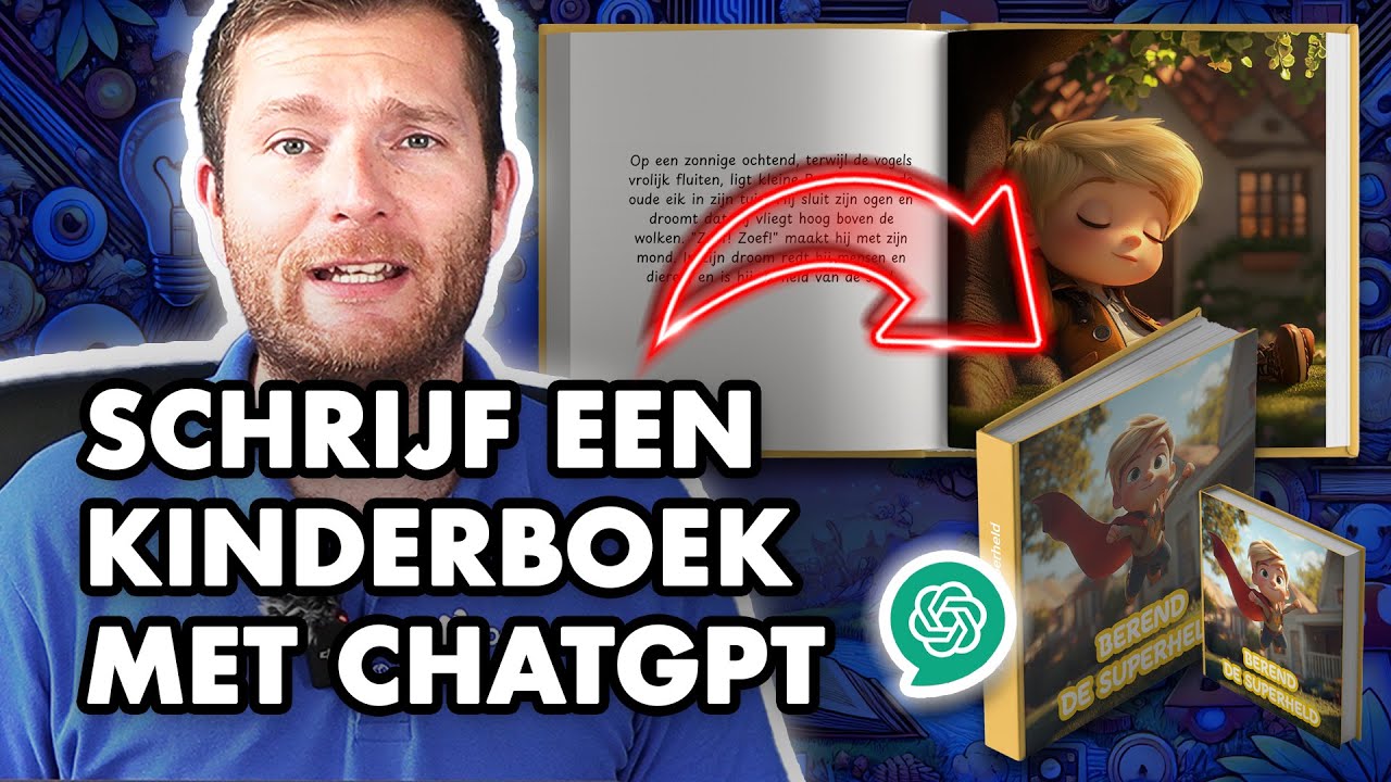 Schrijf Je Eigen Kinderboek met AI! | ChatGPT & Midjourney Tutorial | Nederlands
