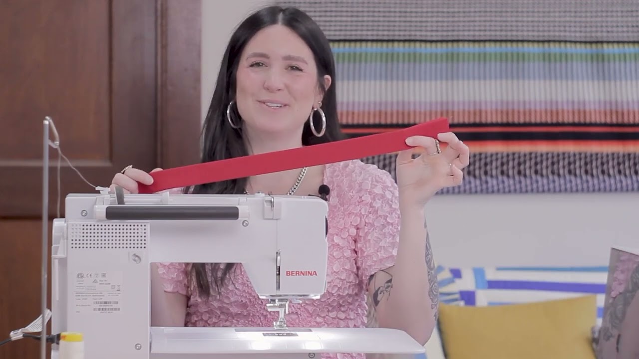 Sewing with Natalie: Sew a Classic Lined Tote Bag / Trader Joe's Mini Tote / Boat Tote DIY / Sewing